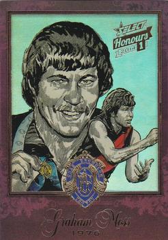 2014 Select AFL Honours Series 1 - Brownlow Sketches #BSK28 Graham Moss Front